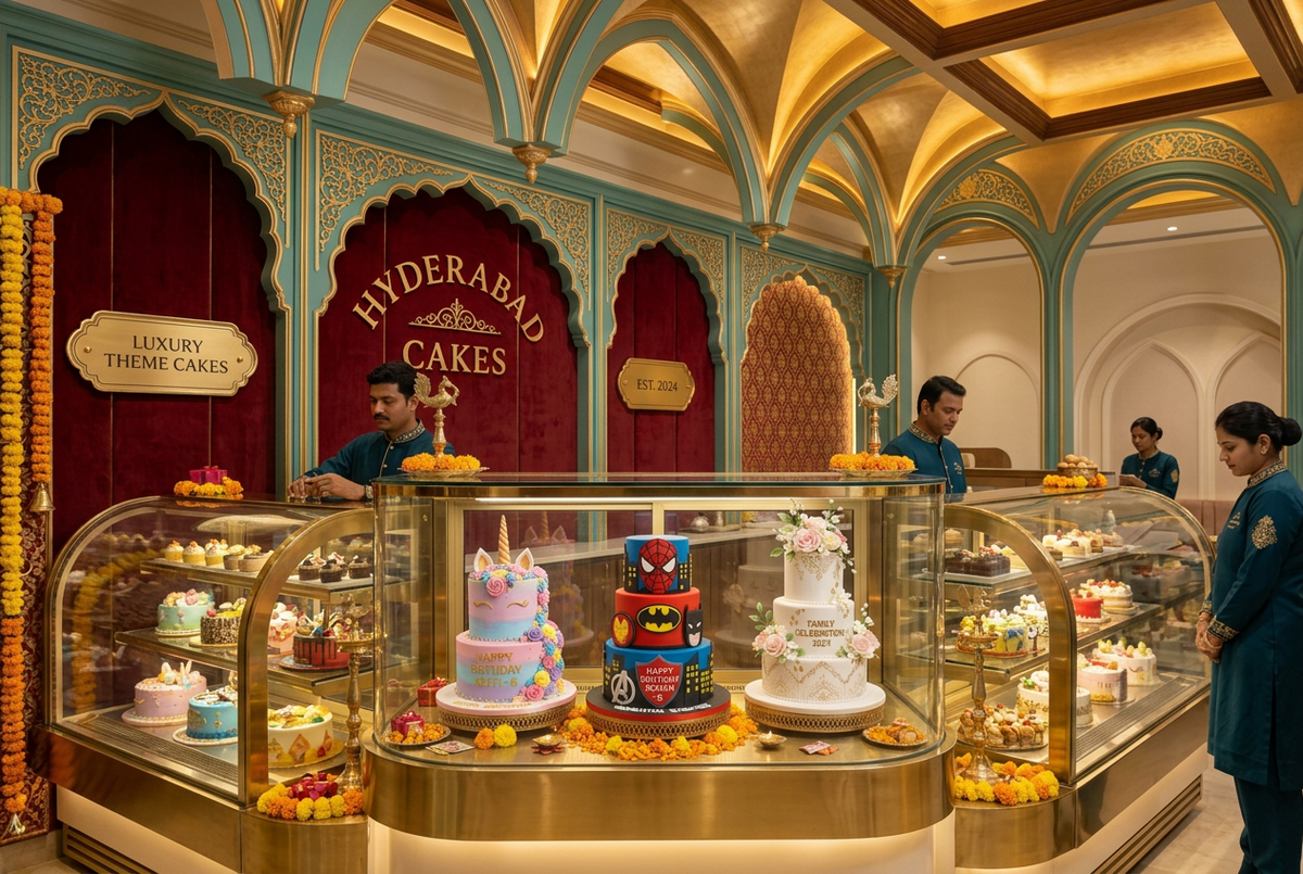Theme Cakes in Hyderabad and South India for Kids and Family Celebrations