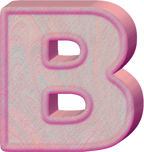 B Shape Cake for Special Celebrations in India