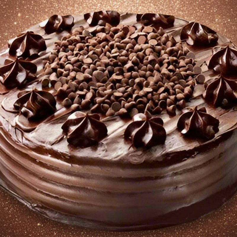 Send Chocochip loaded Chocolate Cake Online to India