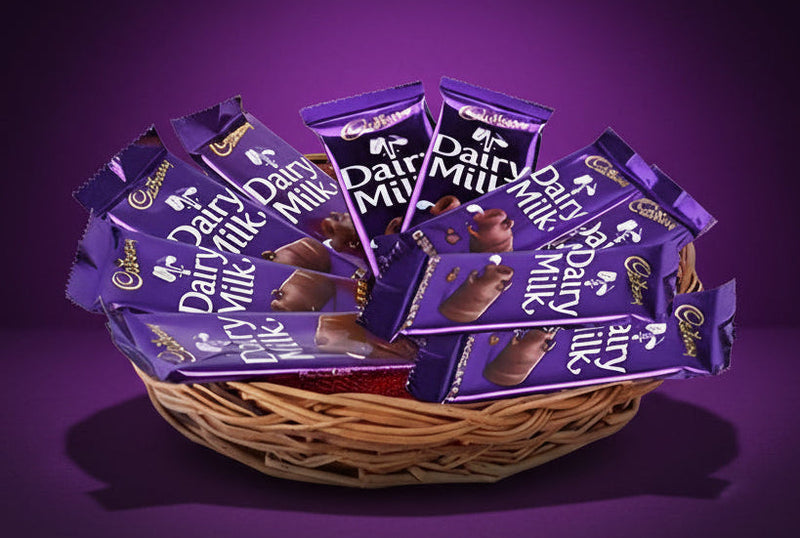 Dairy Milk Basket - India