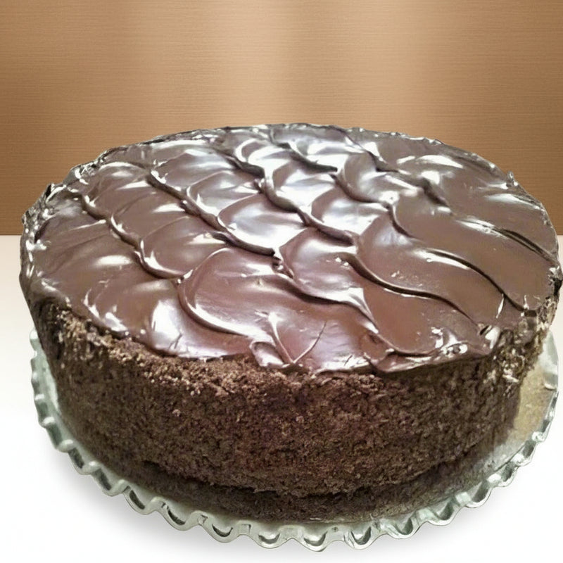 Chocolate Fudge cake with double chocolate