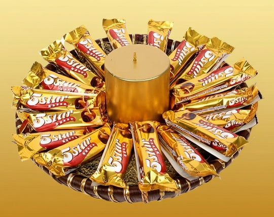 Basket of 5Star Chocolates - India