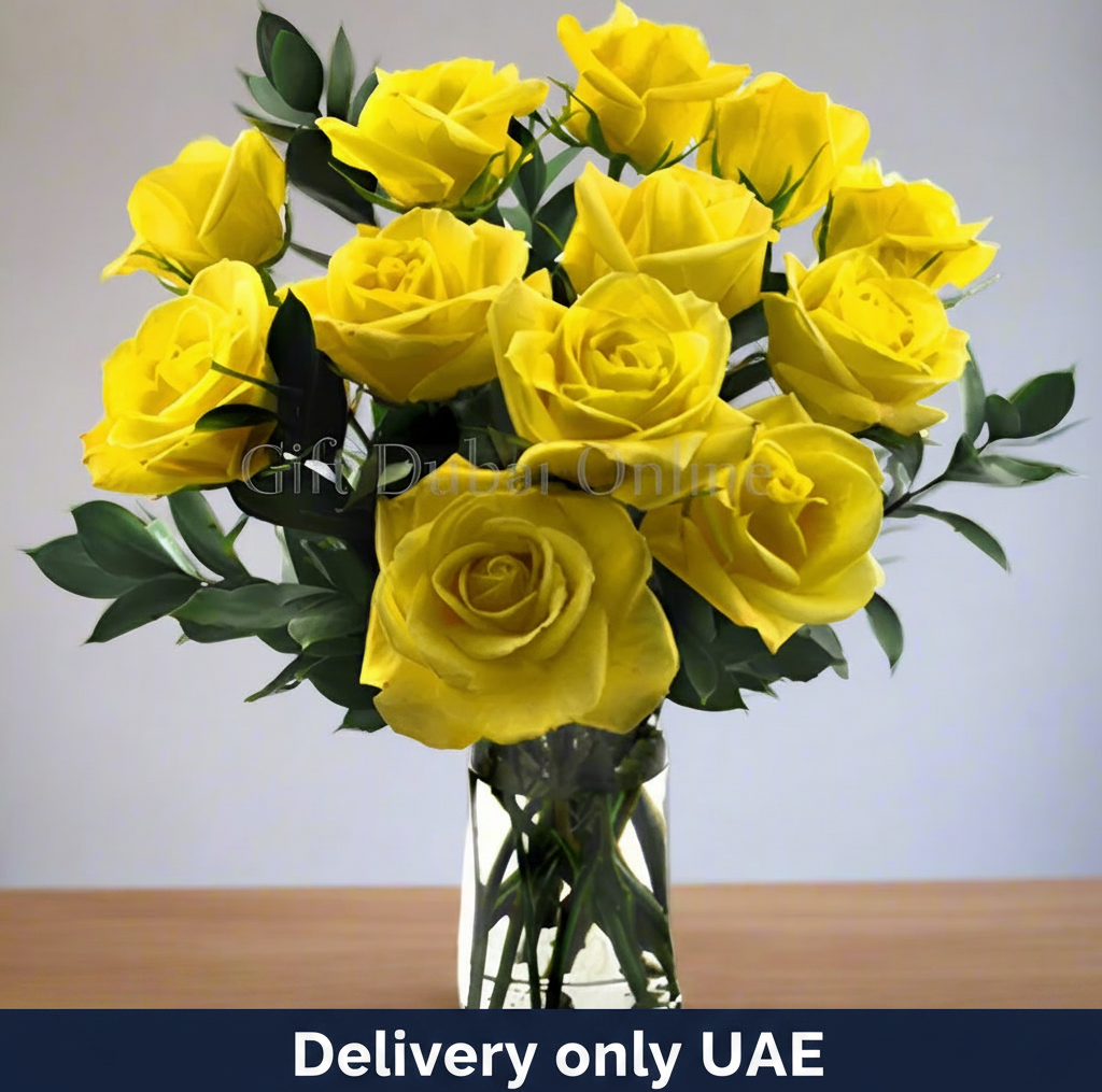 Yellow Roses Bouquet - UAE Delivery