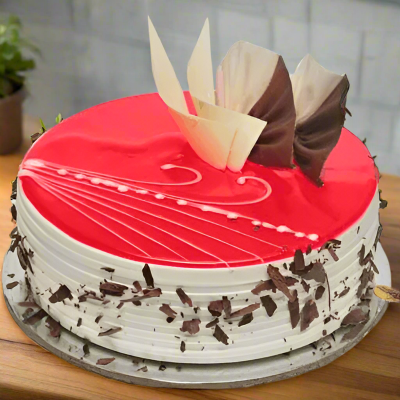 Order Red Gel Cakes Online with Delivery in India