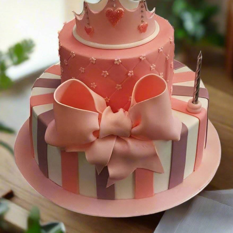 Send Crown Cake to India - Online Cake Delivery