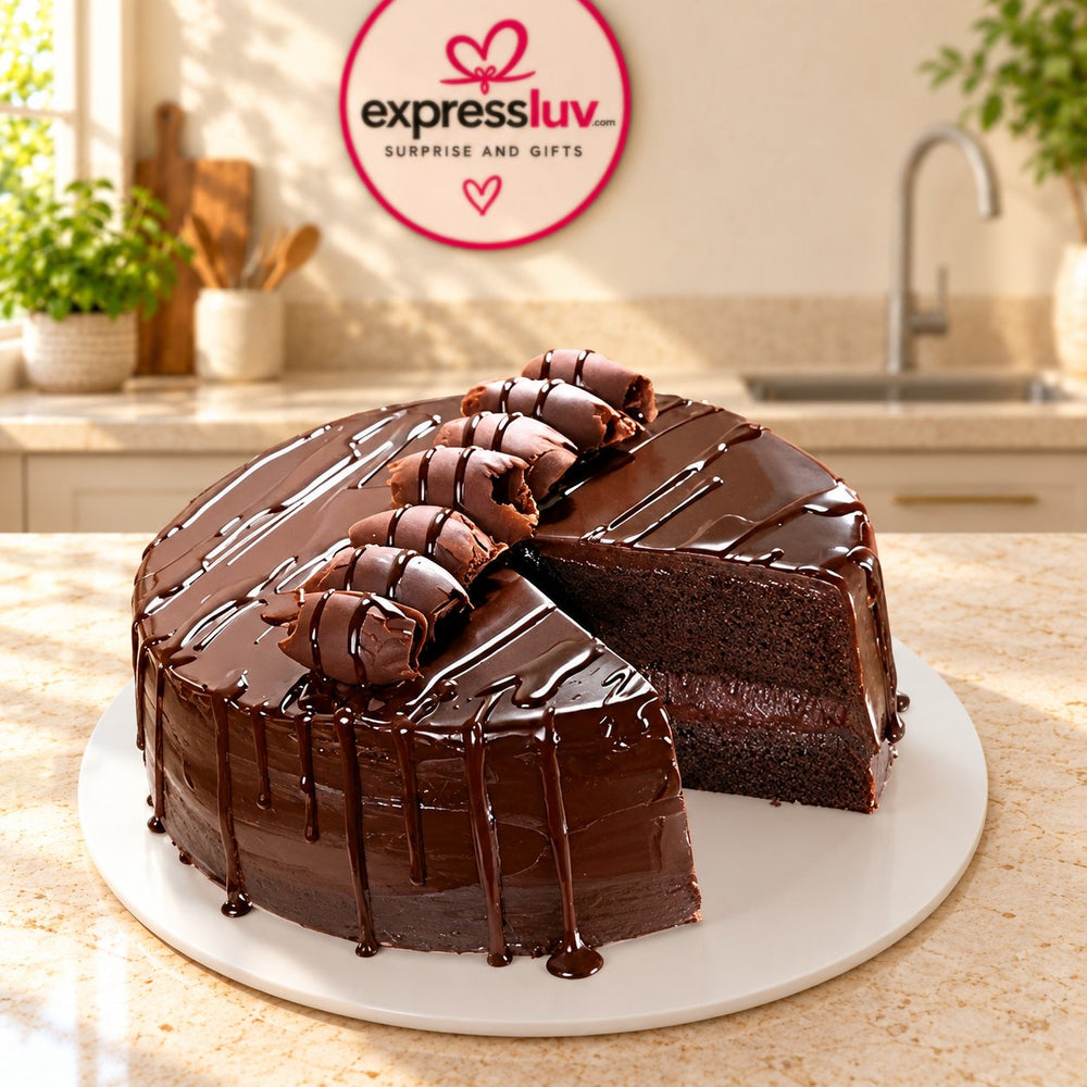 Celebration Chocolate Truffle Cake – cake delivery in India