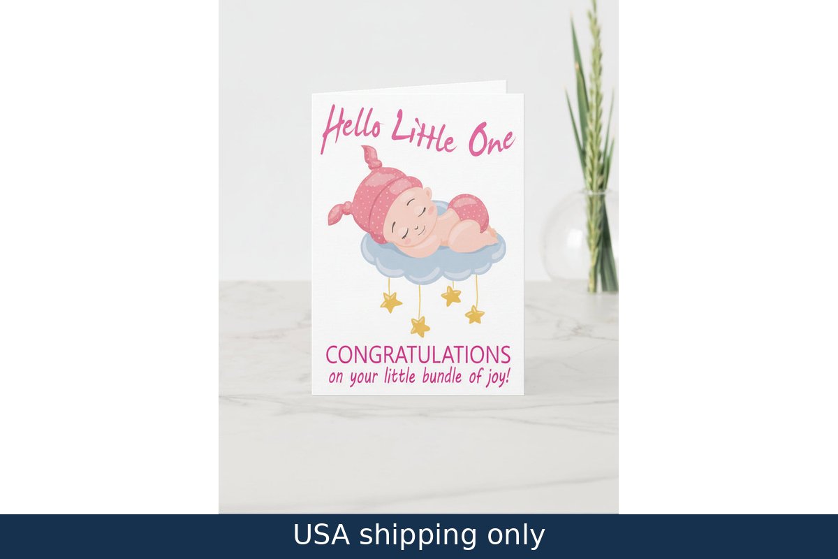 Congratulations card to USA 