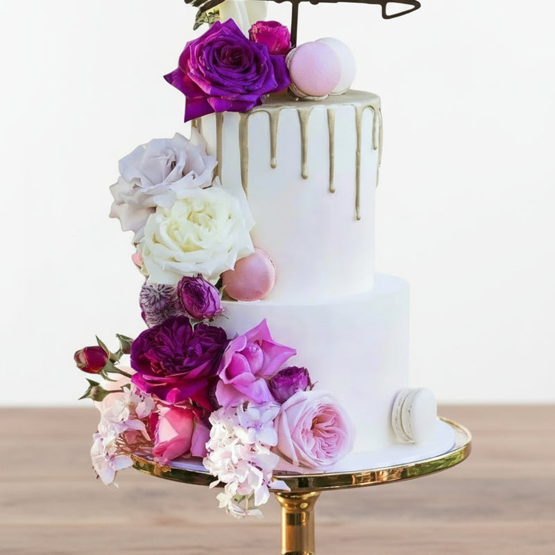 Engagement Flora Cake - India