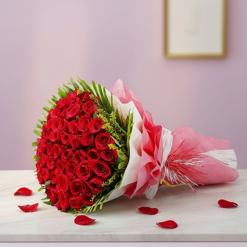 Red Roses Bouquet - India