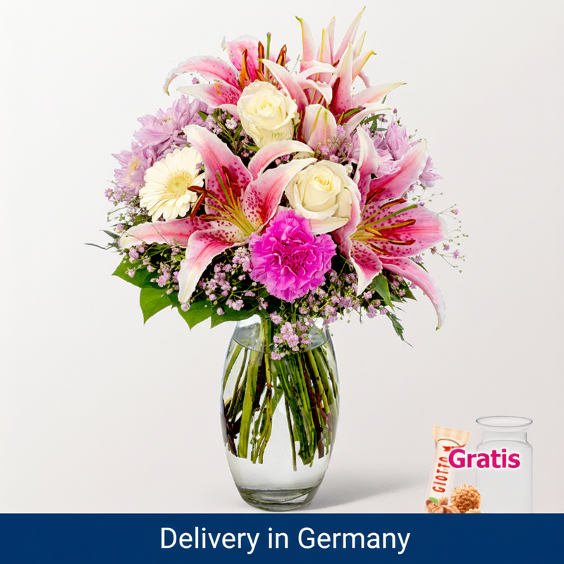Luxurious Bouquet with a Vase - Germany