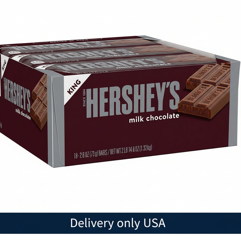 Hersheys Milk Chocolate bar pack- USA