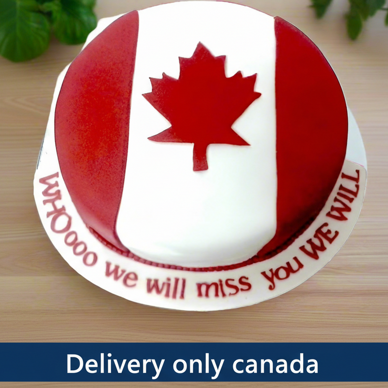 Maple Leaf Cake - Canada