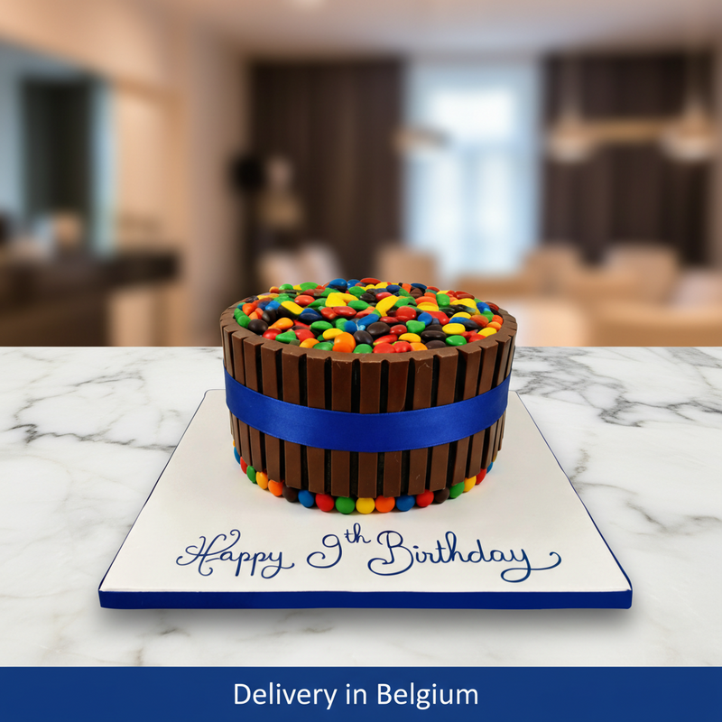 Chocolate Gems Cake - Belgium