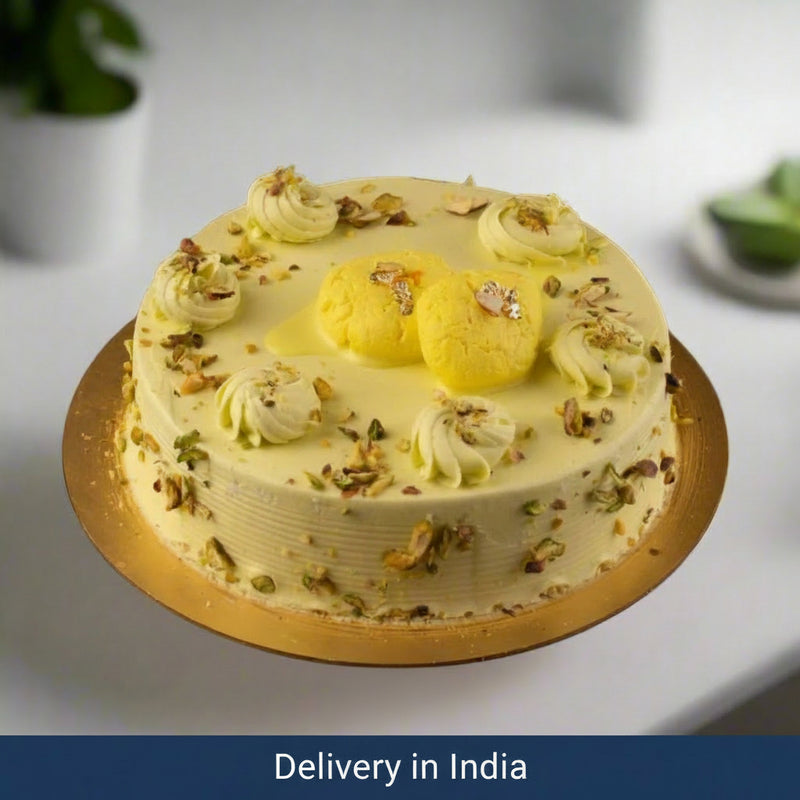 Special Rasmalai Cake - 1kg - India