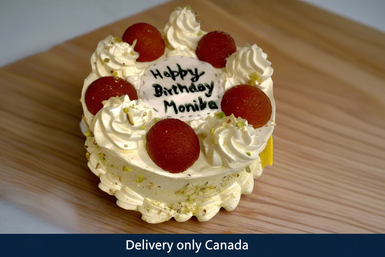 Gulab Jamun Cake - Metro Vancouver Delivery 