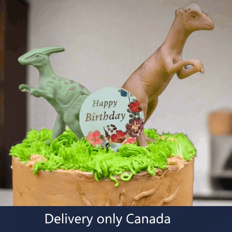 Dinosaurs Theme Cake - Vancouver