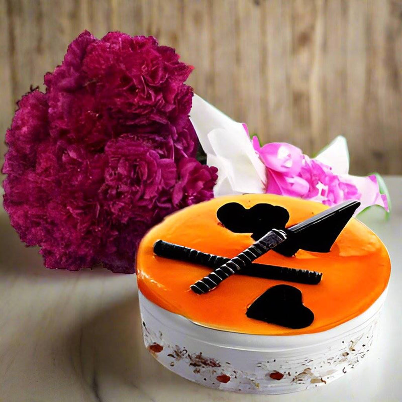 Carnations and Cake - India