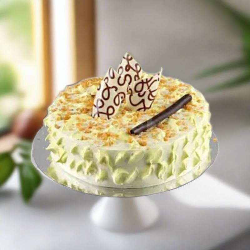 Creamy Butter Scotch Cake - India