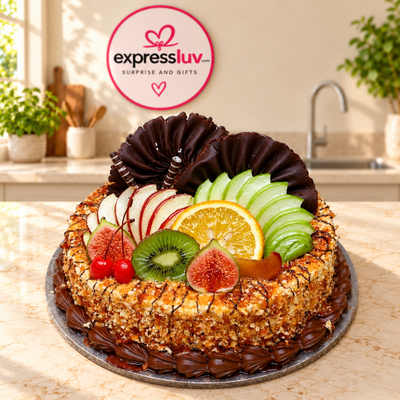 Butterscotch Nutty Cake – cake delivery in India
