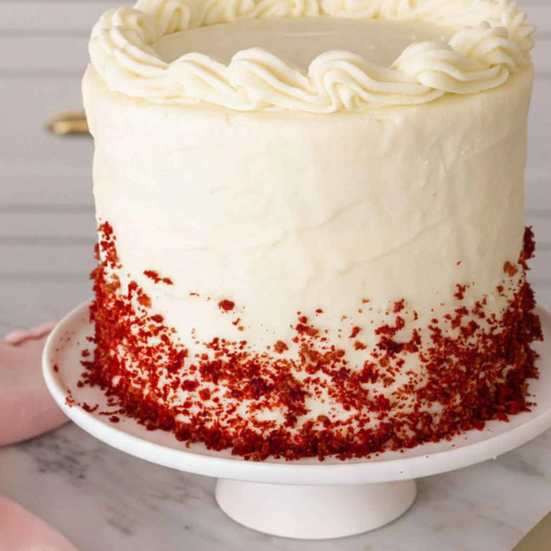 Blossoming Red Velvet Cake - USA