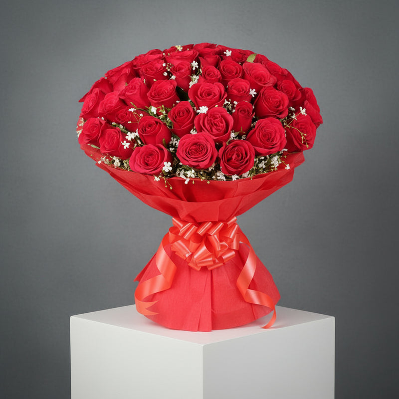 35 Red Roses Bouquet - India