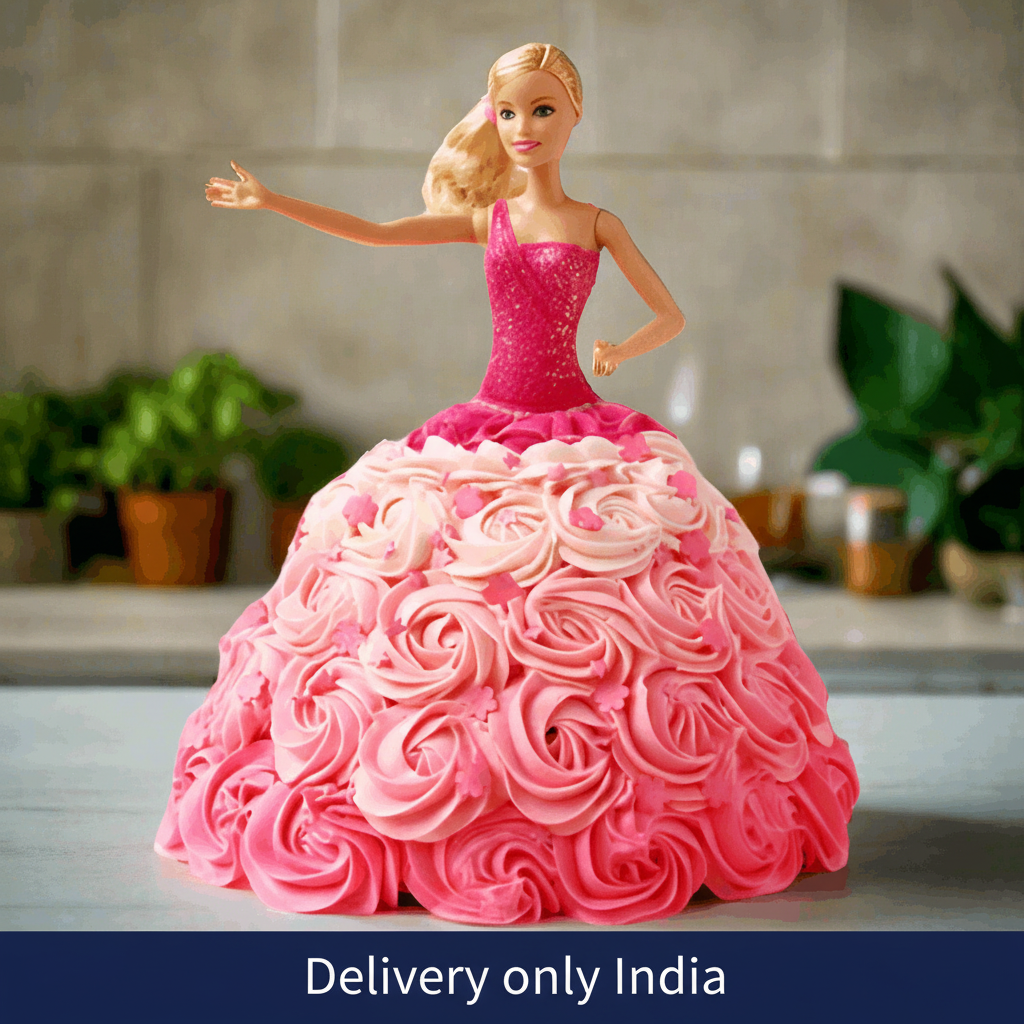barbie dress cake Order Barbie Doll Cake | Princess Cakes | Girls Cakes