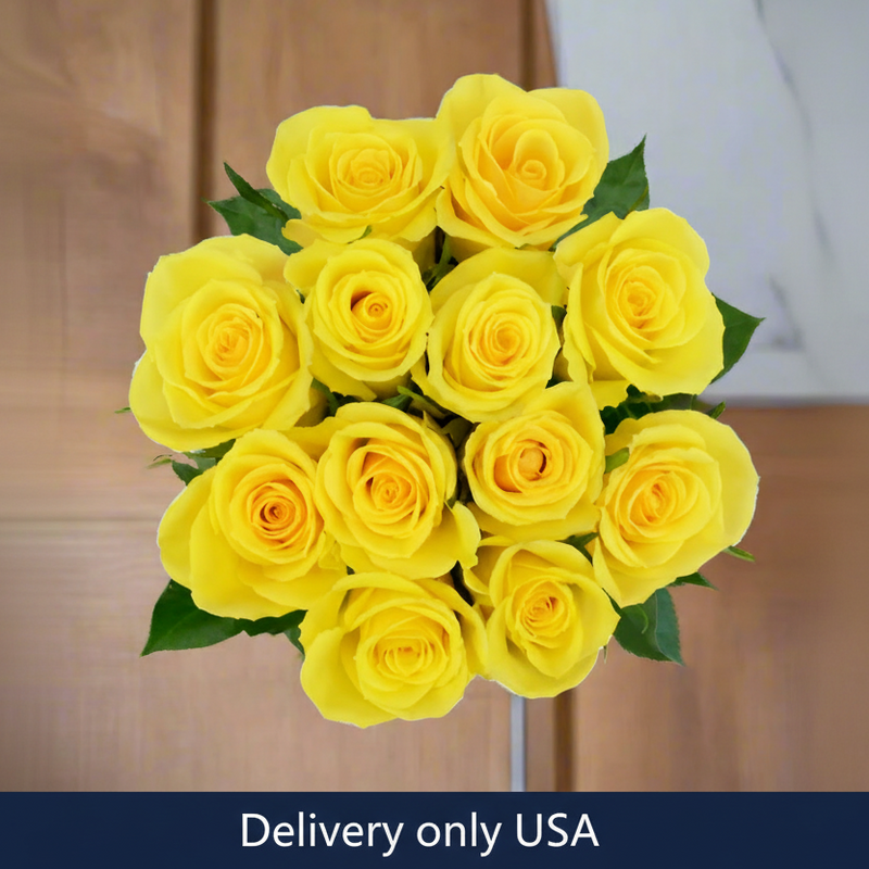 Yellow Roses Bouquet - USA