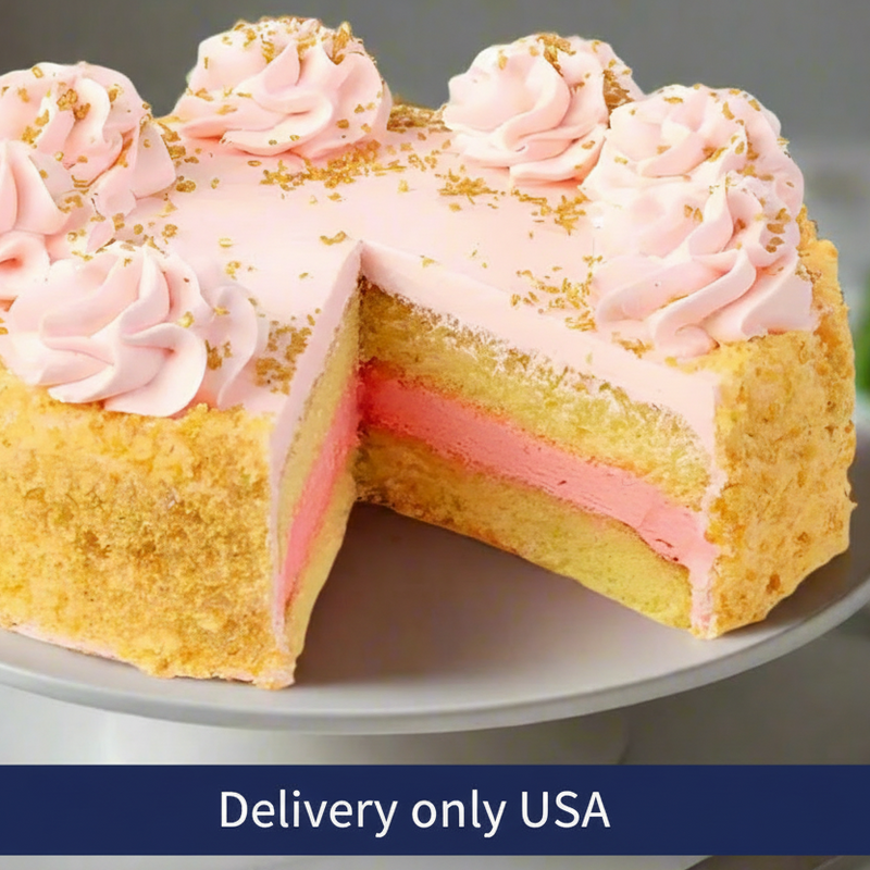 Pink Champagne Cake - USA