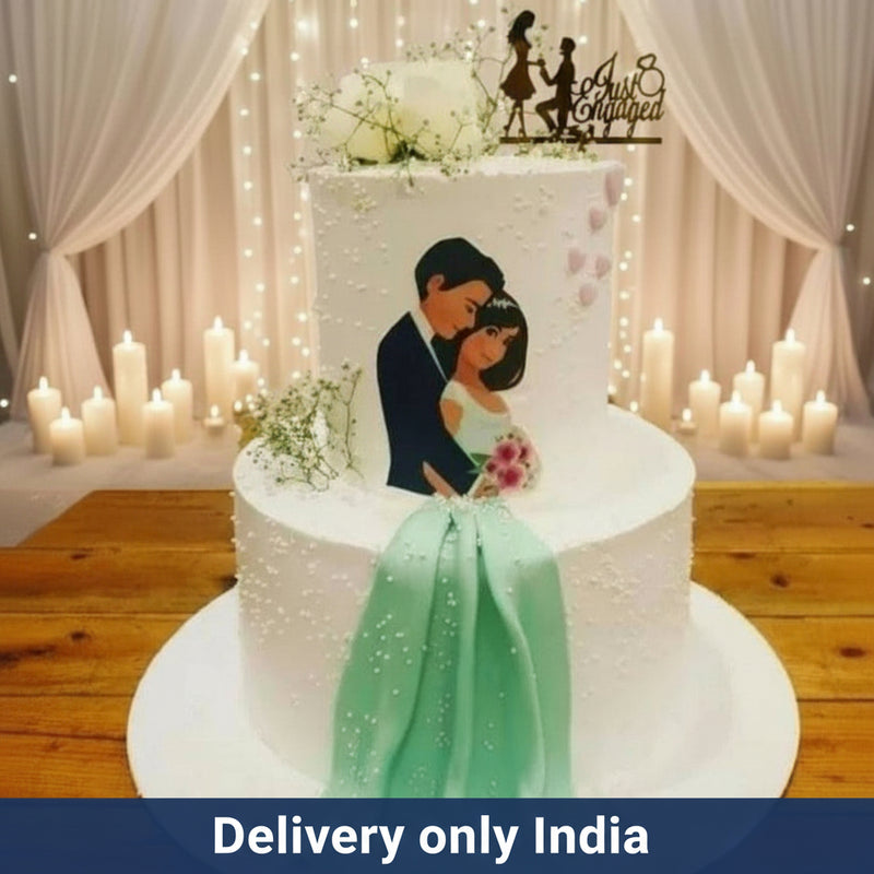 Beautiful Wedding Cake - India