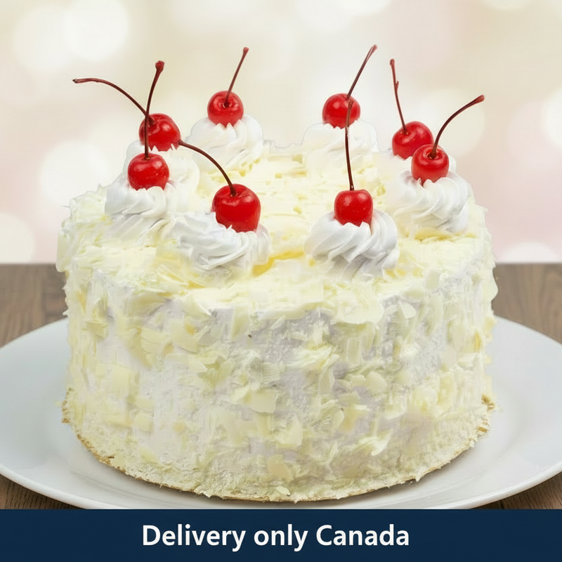 White Forest Cake - Canada