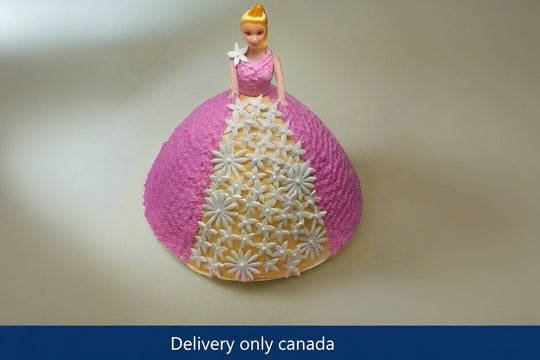 Barbie Doll Cake – delivery in Canada
