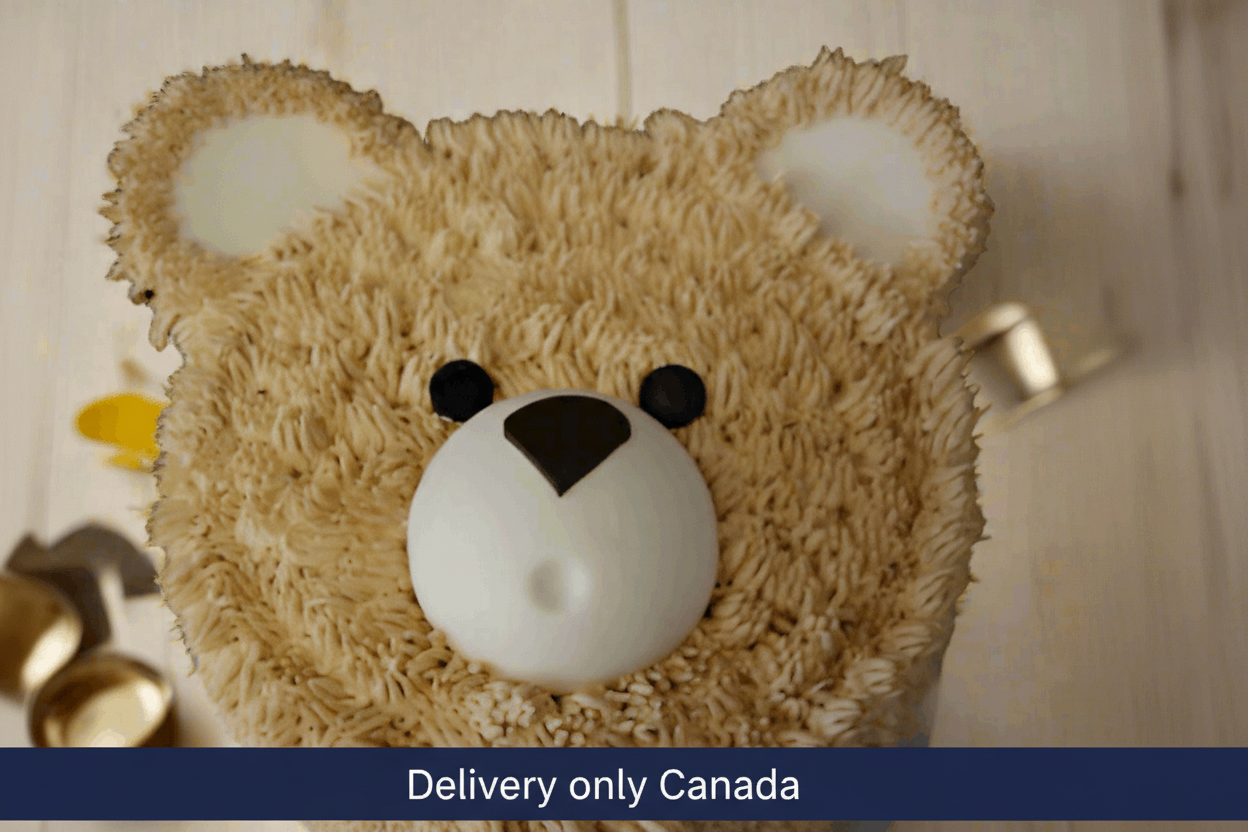 Bear Face Cake – delivery in Canada