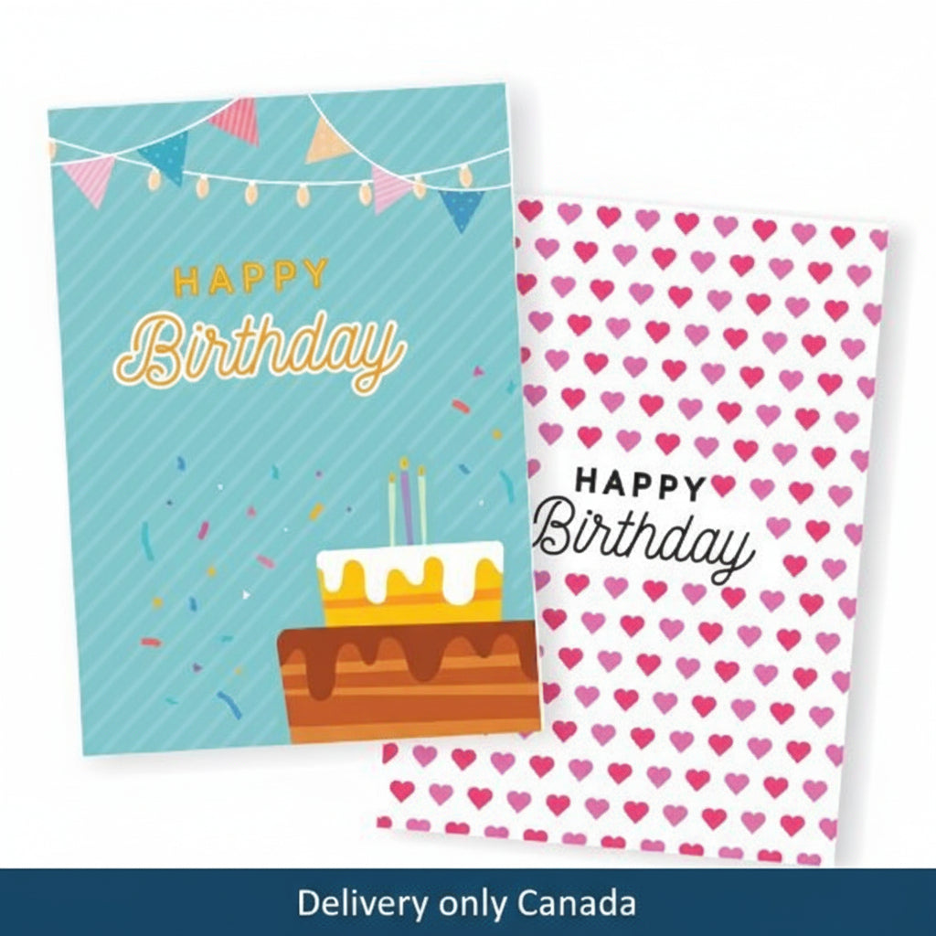 Birthday Greeting Card – delivery in Canada