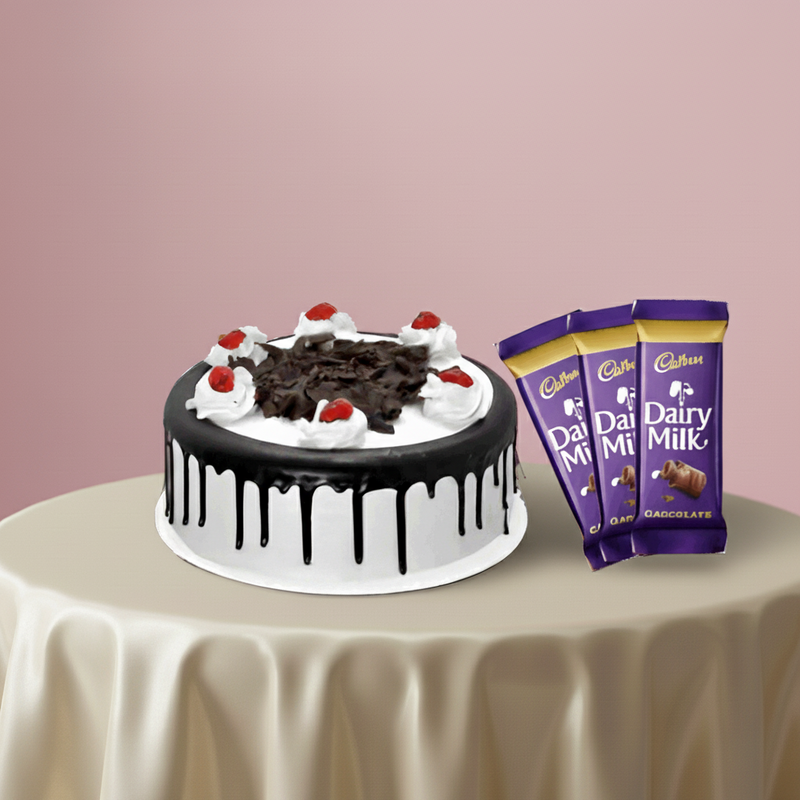 Black Forest and Chocolates Combo - India