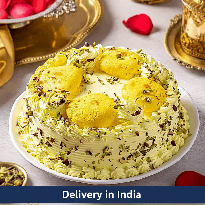 Special Rasmalai Cake 1kg - India