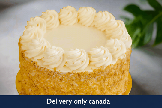 Butterscotch Cake with Vanilla – delivery in Canada
