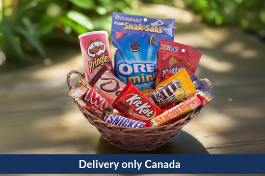 Buy Sweet Canadian Surprise Hamper – delivery in Canada