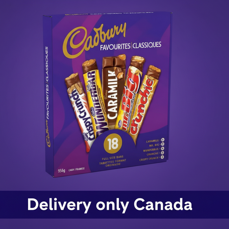 Cadbury Chocolate Bar Variety - Canada