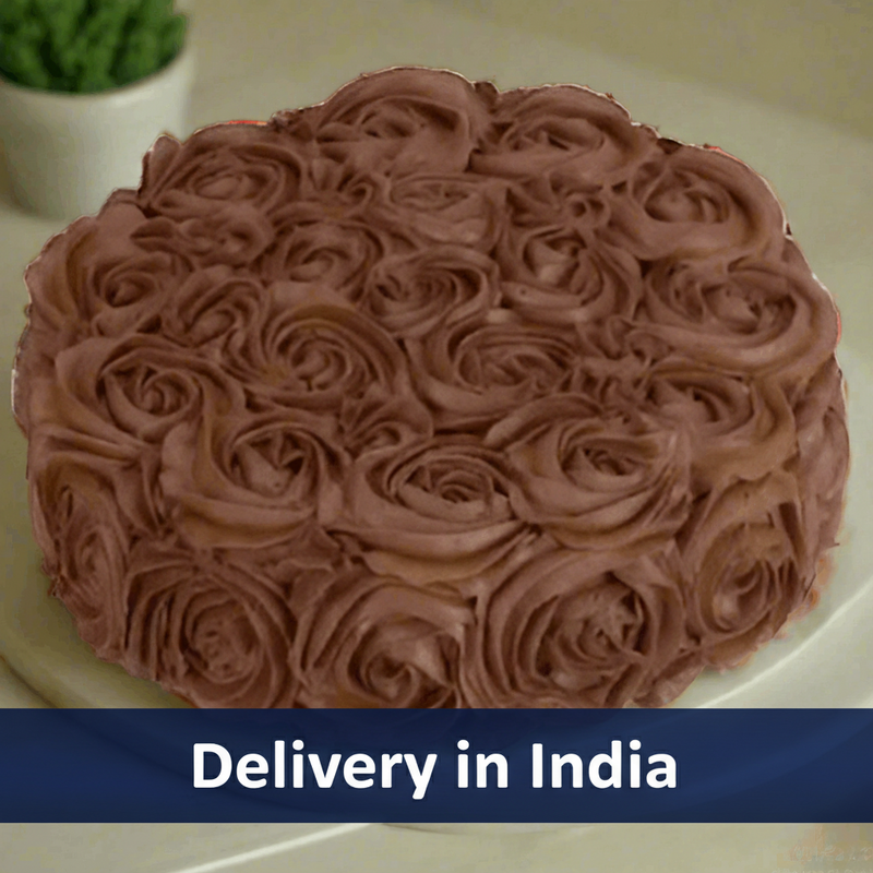 Chocolate Flower Cake