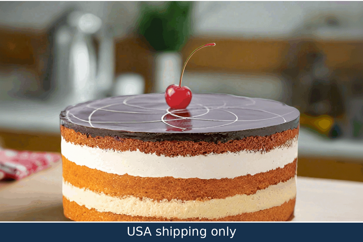 Chocolate Semi Naked Cake with Cream – delivery in USA