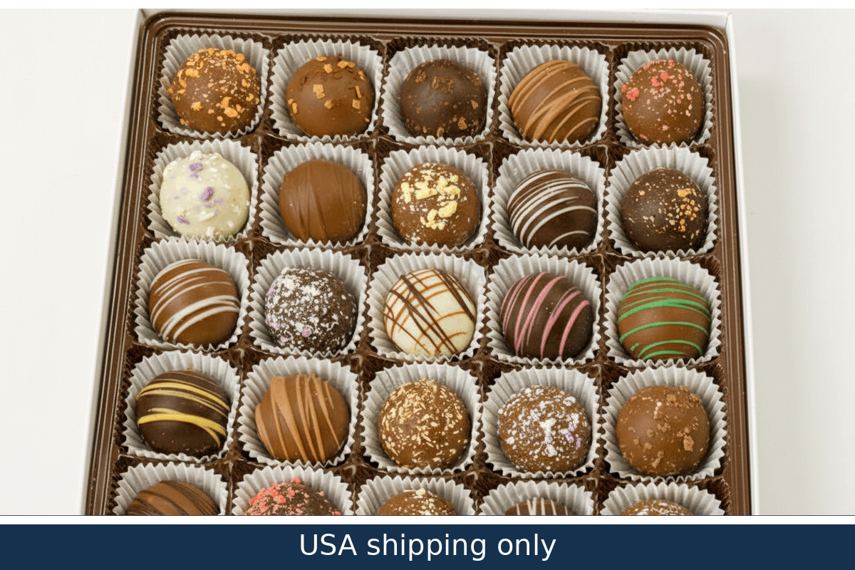 Chocolate Truffles Gift Box – delivery in USA