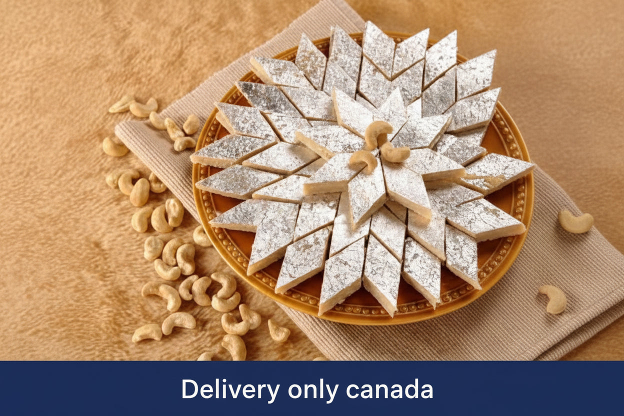 Kaju Katli Sweets Hamper in Canada