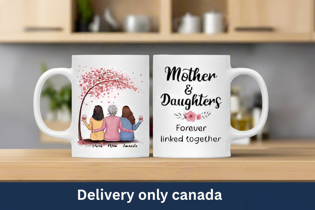 Mother and daughter mug - Canada Delivery