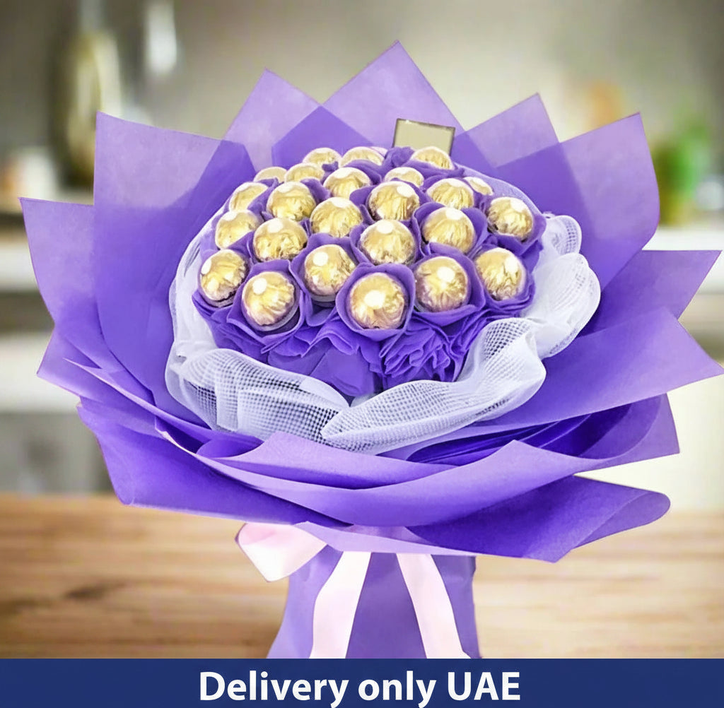 Ferrero Rocher Chocolate Bouquet - UAE Delivery