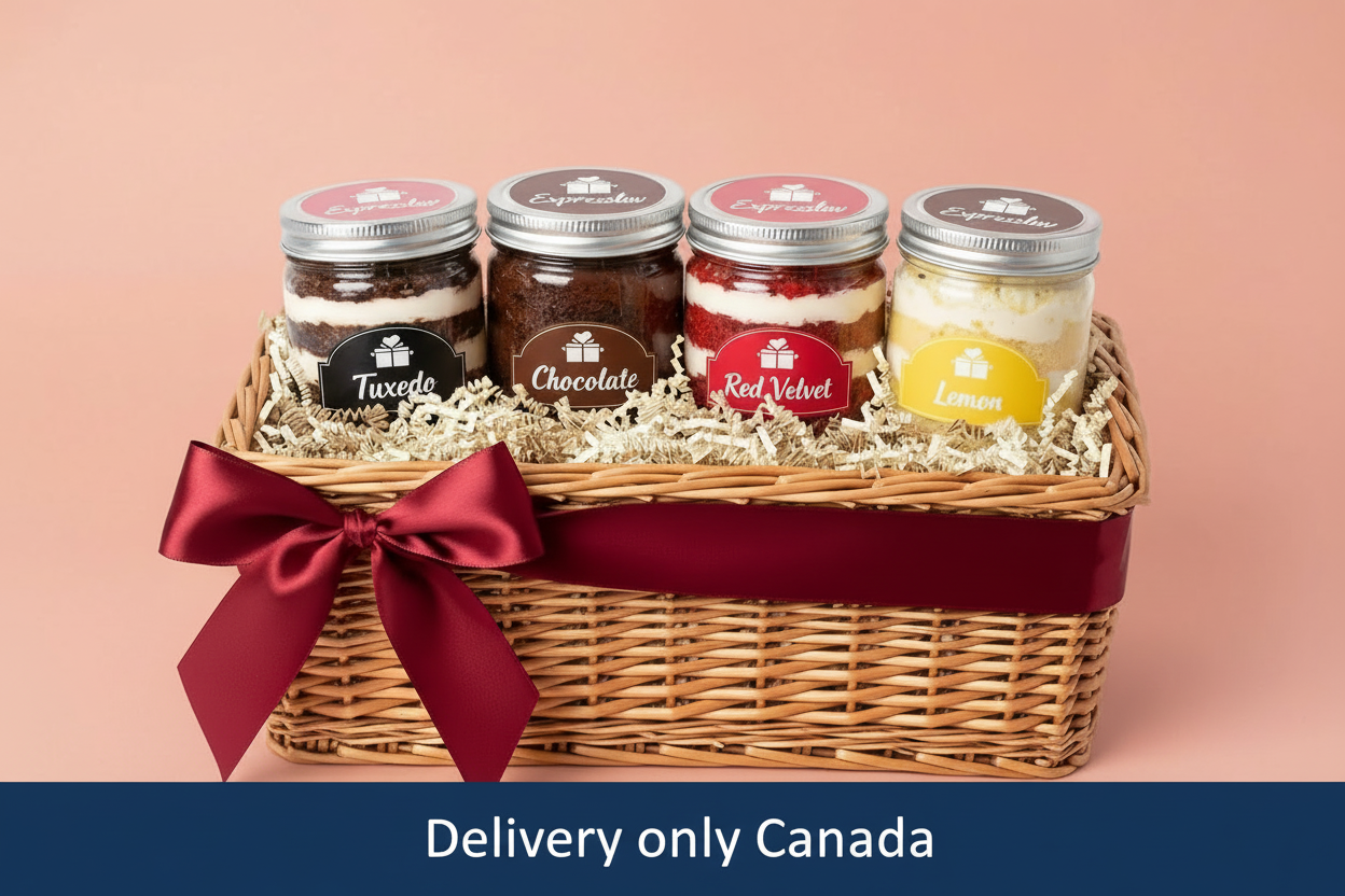 Celebration Cake Jars  Assorted 4 Pack - Canada