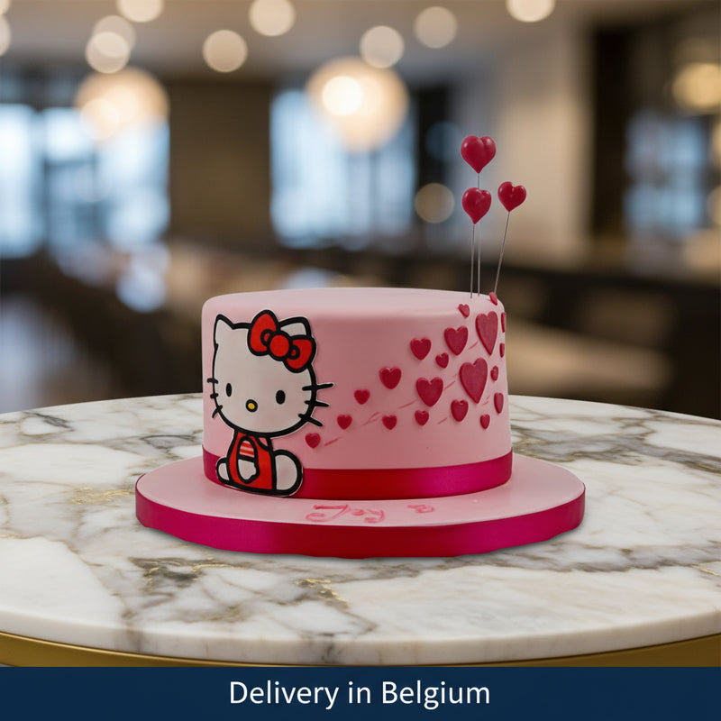 Cute Hello Kitty Birthday Cake - Belgium