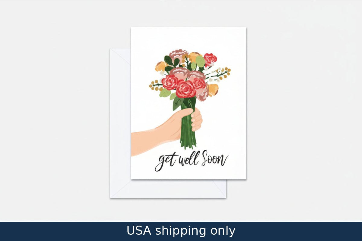 Get Well Card – delivery in USA