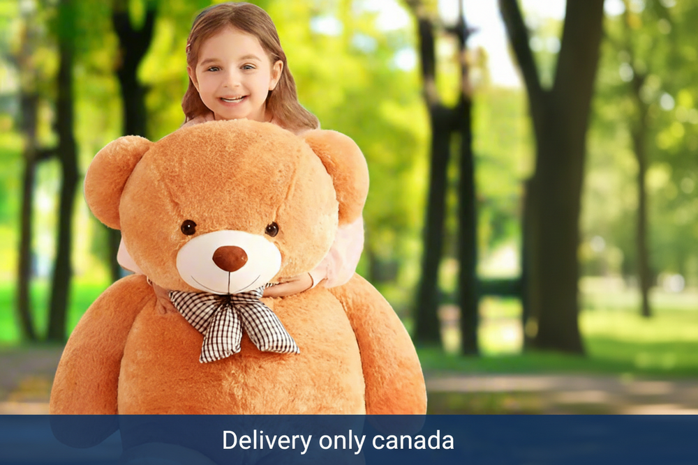 Giant Teddy Bear Stuffed Brown, 47 inches – delivery in Canada