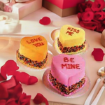 3 Heart Shaped Combo Cake - India