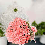 100 Pink Rose Bouquet to India